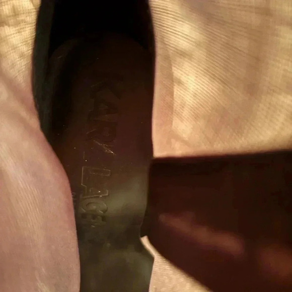 Karl lagerfeld Paris Clea Western Booties size 9M /40B - Picture 5 of 11